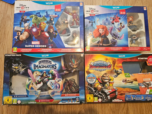 Wii skylanders and - u,
