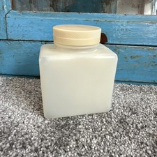 Vintage Brexton plastic screw top milk bottles for picnic hamper box