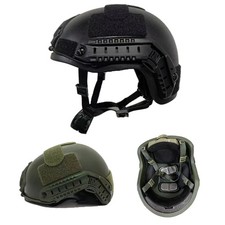 FAST Tactical Bulletproof Ballistic Helmet – High Cut - Team Wendy Metal Shroud