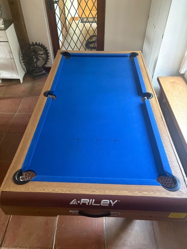 Riley 6ft folding pool snooker - riley,