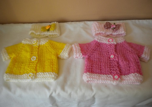 Hand knitted doll - 's, clothes