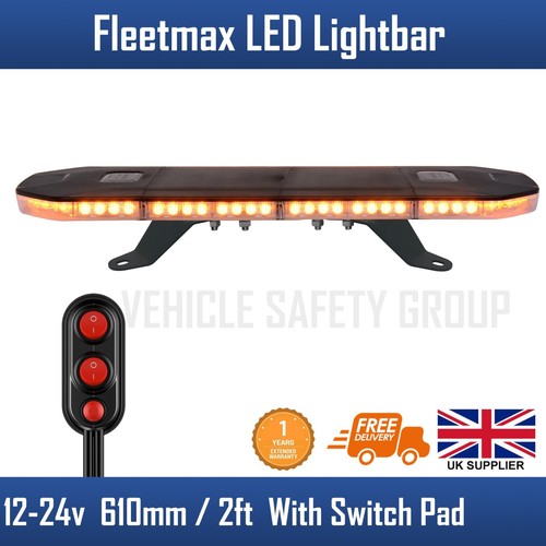 Fleetmax 2ft 600mm - 24", amber