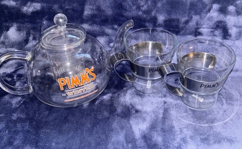 Pimm winter glass teapot - pimm’s,