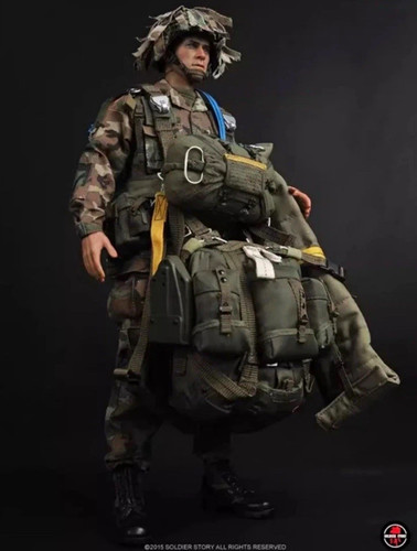 Soldier story paratrooper - soldier,