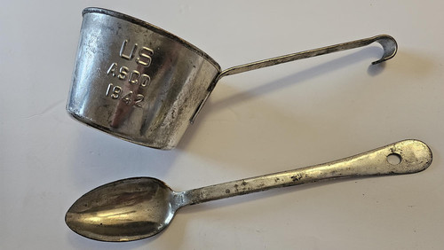 1942 army mess kit - -, asco