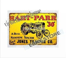 HART PAAR KEROSENE TRACTOR APPLETON Wisconsin metal tin sign looking wall decor