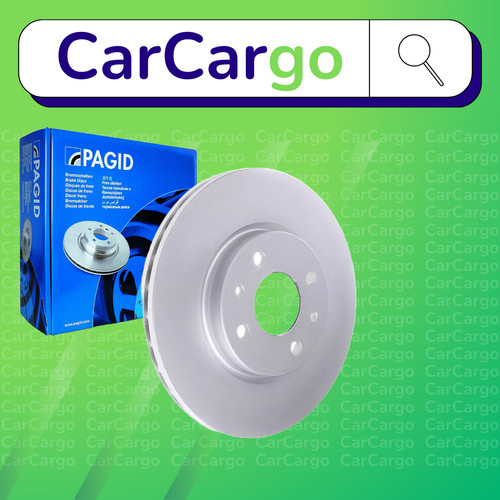 Pagid vented front brake discs - front,