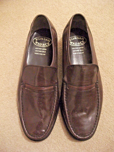 Shoes brown leather - brown, 6