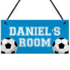 Football Room Door Sign