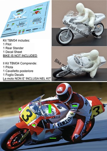 Figures for yamaha yzr500 - 1/12,