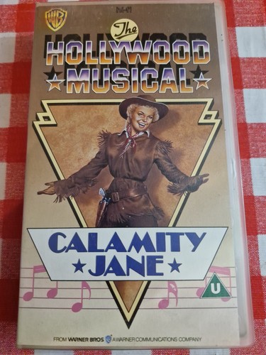 Calamity jane vhs video tape - vhs,