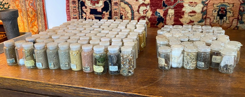 Geological soil mineral - &,