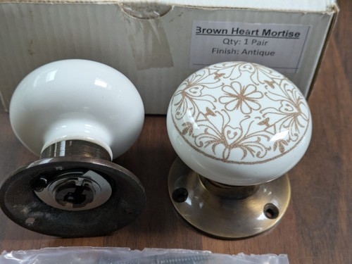 Decor ceramic door handles - g,
