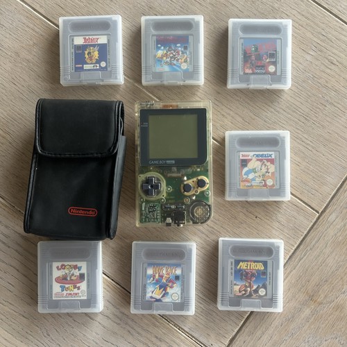 Nintendo game boy - pocket, clear