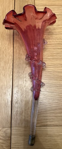 Antique cranberry glass - antique,