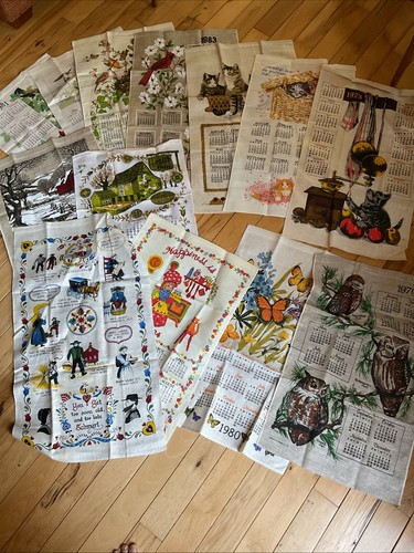 Vintage linen tea - linen,