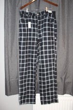 Topshop Women's Checked Trousers UK16 EUR44 US12