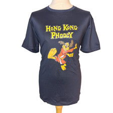 Hong Kong Phooey T Shirt Classic 70s Cartoon T Shirt Black Large
