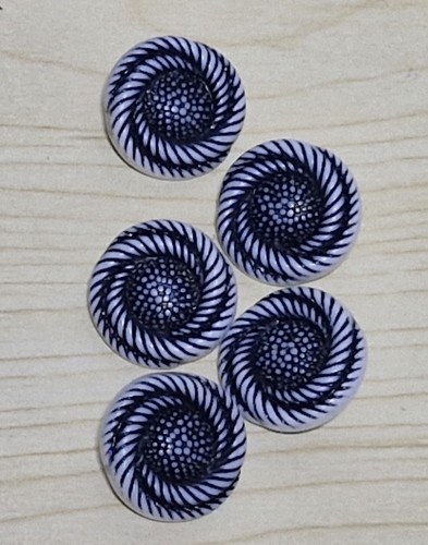 New white black nautical - white/black,