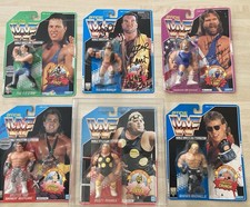WWF WWE Hasbro MOC Hand Signed Dusty Rhodes 123 Kid Brutus Razor Ramon HBK COAs