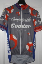 vintage Condor full zip team cycle jersey