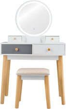 LED Vanity Table Set with