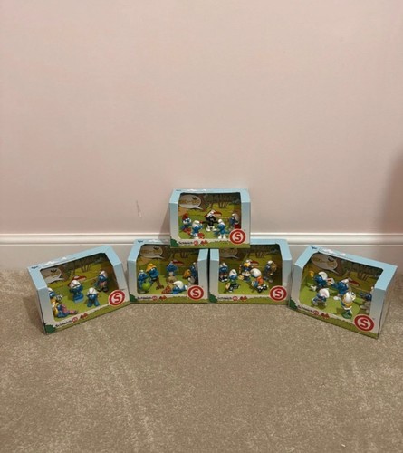 Vintage schelich smurfs sets - vintage,