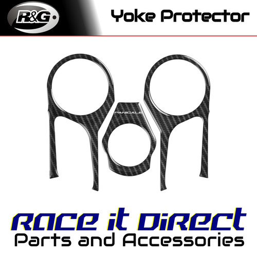Carbon yoke pad for ducati - carbon,