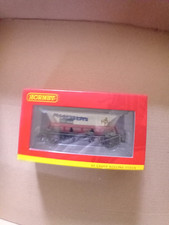 HORNBY 00 R,6706 BR RAILFREIGHT HAA MGR GRAFFITI WAGON WEATHERED MINT/BOXED