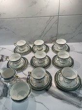 8 Aynsley Tea Cups , Saucers 