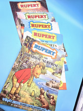 Rupert Adventure Series x5 Consecutive: Nos  20 To 24. All VGC Bright Copies.