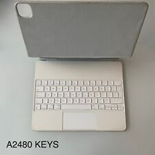 A2480 A2974 Apple 12.9 White iPad Pro Magic Keyboard Replacement Key Cap / Hinge