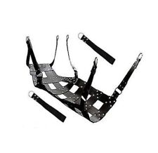 Heavy Duty Sex Sling Swing Adult Real Leather Hammock Stirrups Mountable BDSM