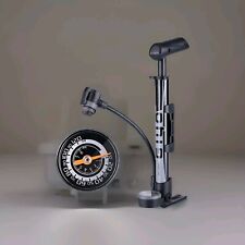 Cycling Mountain Bike Foot Floor Pump Gauge & 120 PSI Fits Presta Schrader