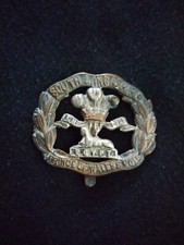 Prince Of Wales's Volunteers South Lancashire Regiment Cap Badge
