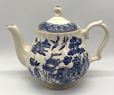 Royal Wessex - Blue & White - Willow Teapot with Lid