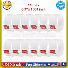 Clear Transparent Tape Rolls