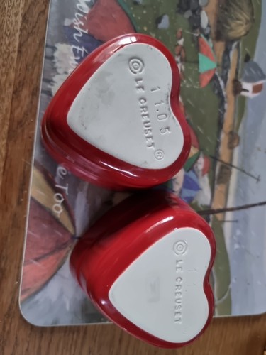 Creuset pair heart - pair,