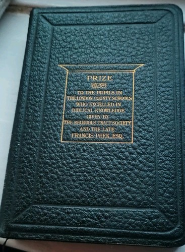 Religious tract society - tract, prize