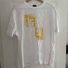 Fendi Men's T-Shirt White XL /