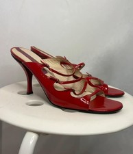 Vintage red strappy buckle - vintage,