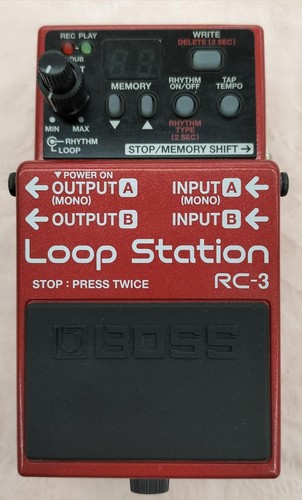Boss loop station used - boss, rc-3