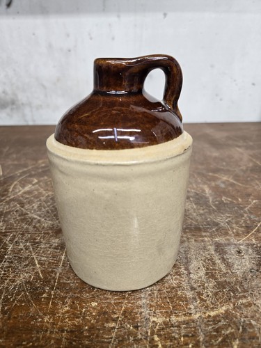 Vintage small stoneware jug - small,