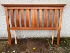 Marks and spencer wooden  bed headboard king size