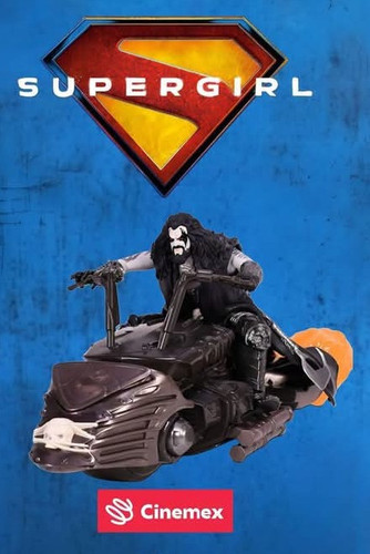 Supergirl wolf popcorn - wolf,
