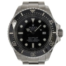 Preowned Rolex Deepsea Black Dial 116660