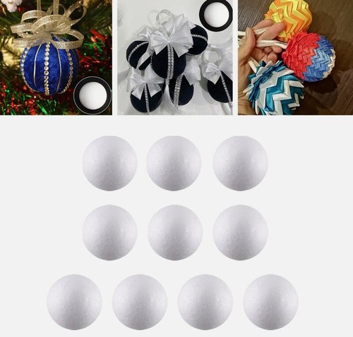 Foam balls 10pcs polystyrene - foam,
