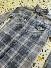 Zara Man Button Up Shirt Denim