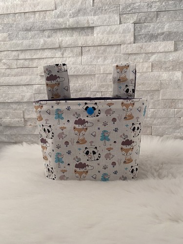 Handlebar bag fox raccoon - raccoon, |