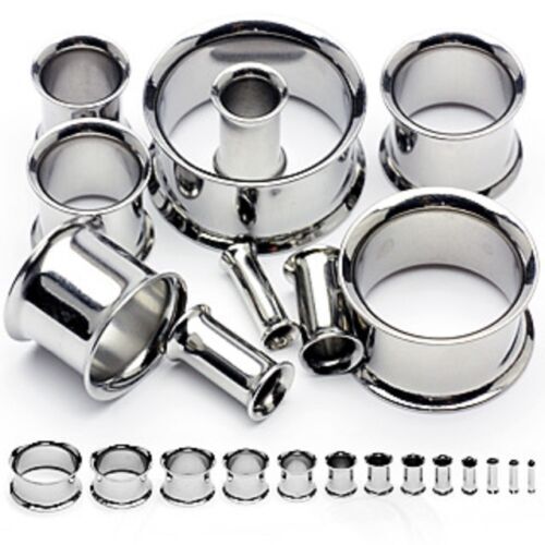 Steel double flare flesh - steel,